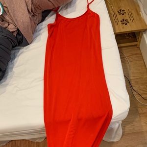 Something navy red dress